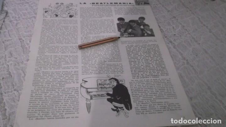 Otros Art&iacute;culos de Coleccionismo en Papel: RECORTE A&Ntilde;OS 60 - LA BEATLEMANIA (THE BEATLES)