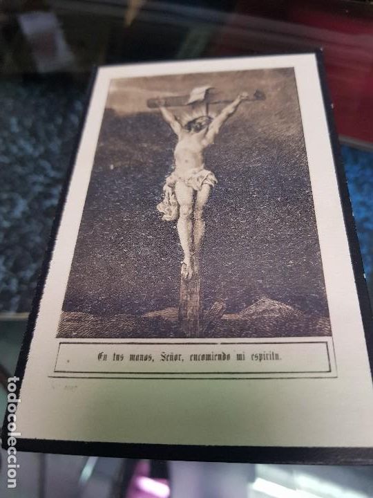 Sammelleidenschaft Andere Papierartikel: ANTIGUA ESTAMPA RELIGIOSA DEFUNCION JIJONA ALICANTE 1940