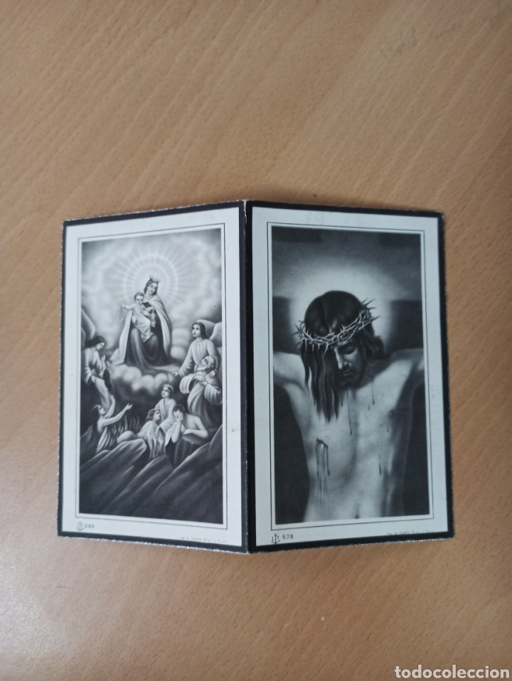Sammelleidenschaft Andere Papierartikel: ANTIGUA ESTAMPA RELIGIOSA DEFUNCION EMPRESA VI&Ntilde;AS Y NAVARRO CARTAGENA 1956