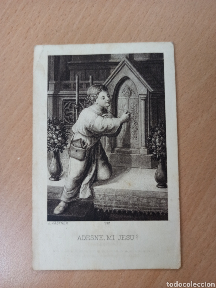 Paper Collecting Others: ANTIGUA ESTAMPA RELIGIOSA PRIMERA COMUNI&Oacute;N CARTAGENA 1929