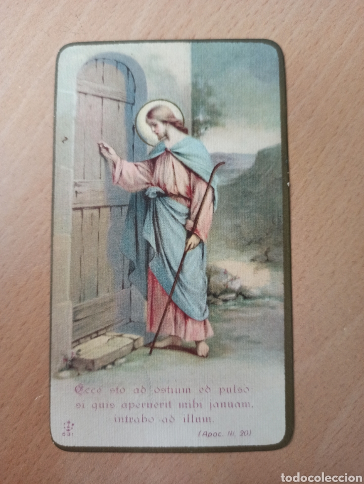 Paper Collecting Others: ANTIGUA ESTAMPA RELIGIOSA PRIMERA COMUNI&Oacute;N CARTAGENA 1932