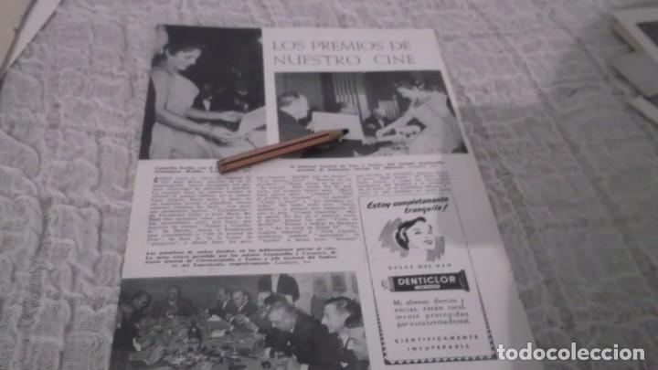 Otros Art&iacute;culos de Coleccionismo en Papel: RECORTE A&Ntilde;OS 1954/55 - MADRID.EN CASTELLANA HILTON,PREMIO CINE A LA ACTRIZ CANTANTE CARMEN SEVILLA