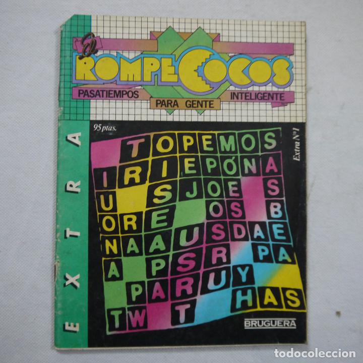 Otros art&iacute;culos de coleccionismo en papel: ROMPECOCOS EXTRA N.&ordm; 1. PASATIEMPOS PARA GENTE INTELIGENTE - EDITORIAL BRUGUERA - 1982