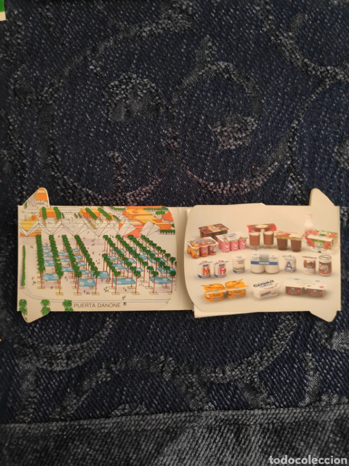 Otros Art&iacute;culos de Coleccionismo en Papel: Plano Expo 92 Sevilla - Danone