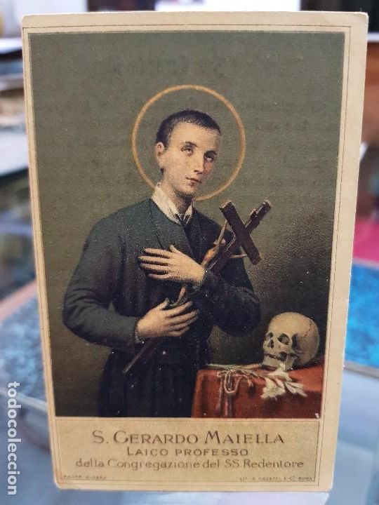 Paper Collecting Others: ANTIGUA ESTAMPA RELIGIOSA S GERARDO MAIELLA