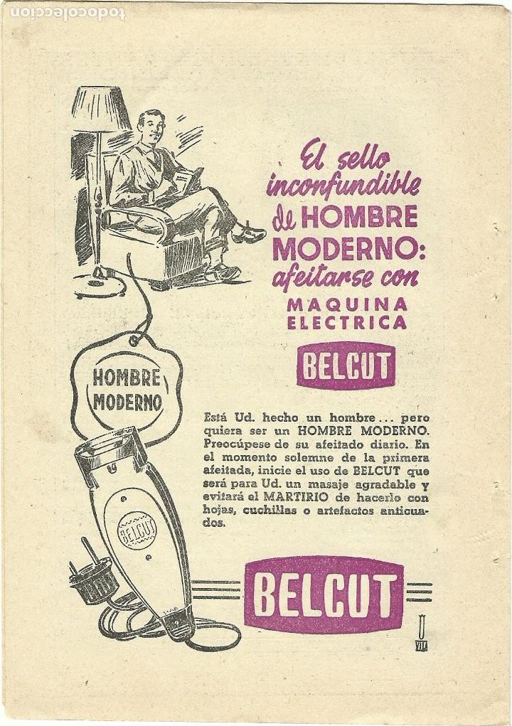 Otros Art&iacute;culos de Coleccionismo en Papel: Recorte Publicitario BELCUT m&aacute;quina de afeitar - Publicidad revista prensa peri&oacute;dico antiguo