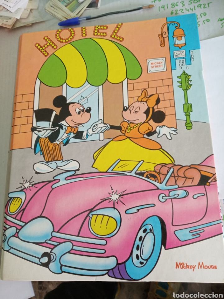 Otros art&iacute;culos de coleccionismo en papel: Mickey Mouse carpeta