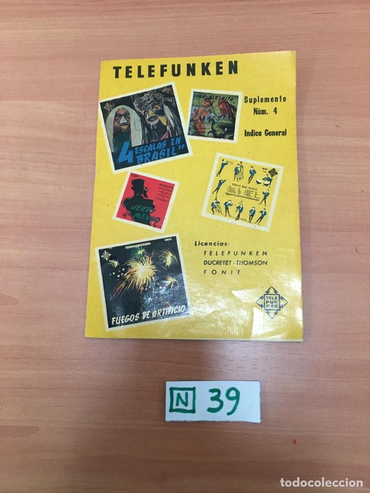 Catalogo telefunken