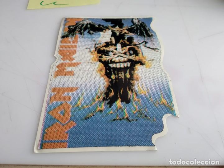 Otros Art&iacute;culos de Coleccionismo en Papel: ANTIGUA PEGATINA OCHENTERA DE IRON MAIDEN