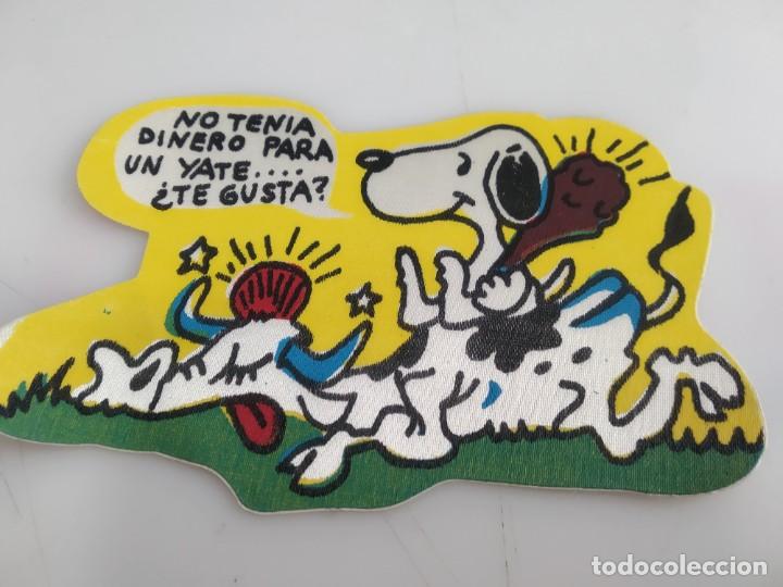 Otros Art&iacute;culos de Coleccionismo en Papel: ANTIGUA PEGATINA OCHENTERA DE SNOOPY