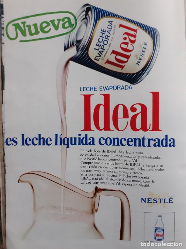 Outros artigos de papel: ANUNCIO LECHE LIQUIDA CONCENTRADA IDEAL