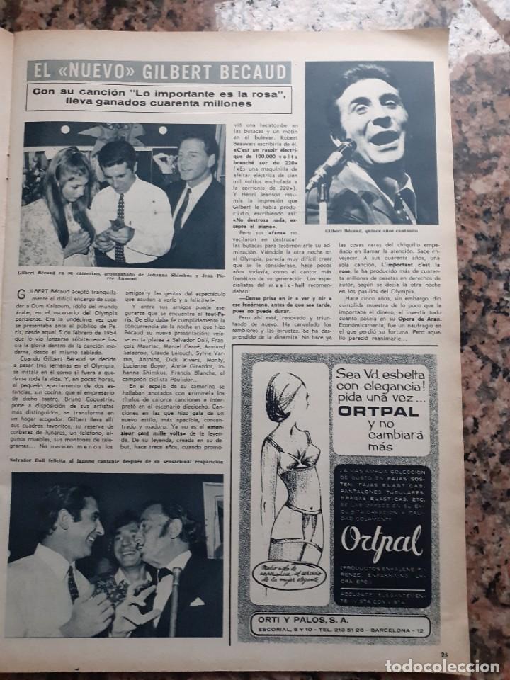 Collectionnisme Papier divers: salvador dali gilbert becaud