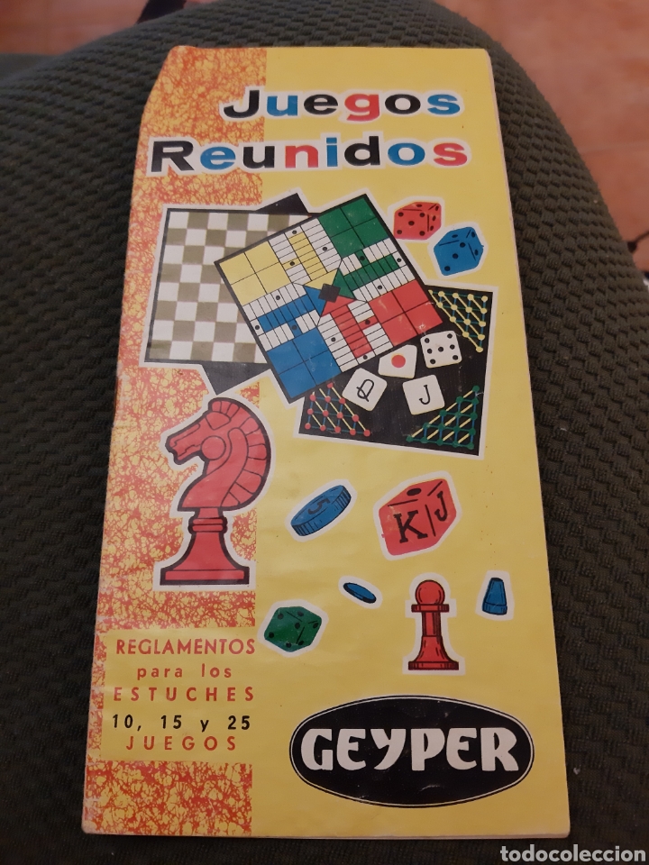 Otros Art&iacute;culos de Coleccionismo en Papel: REGLAMENTO JUEGOS REUNIDOS GEYPER 10 15 25