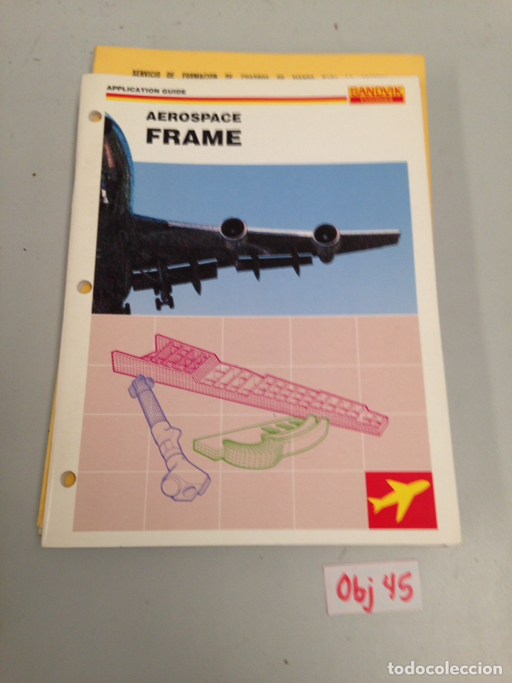 Otros art&iacute;culos de coleccionismo en papel: Aerospace frame - Foto 1
