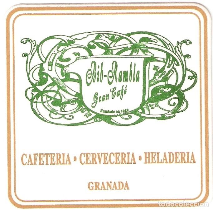 Otros art&iacute;culos de coleccionismo en papel: POSAVASOS GRAN CAFE RIB-RAMBLA - GRANADA