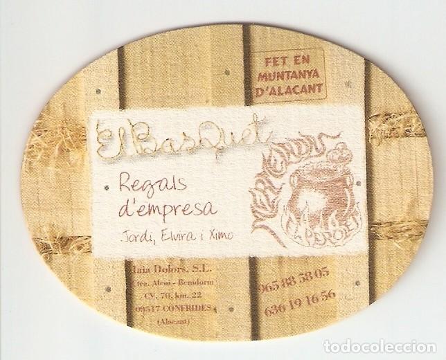 Otros art&iacute;culos de coleccionismo en papel: POSAVASOS EL BASQUET
