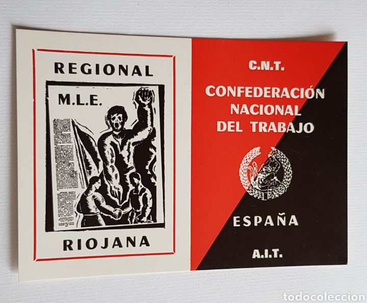 Outros artigos de papel: tarjeta cnt - regional riojana - tdkp13