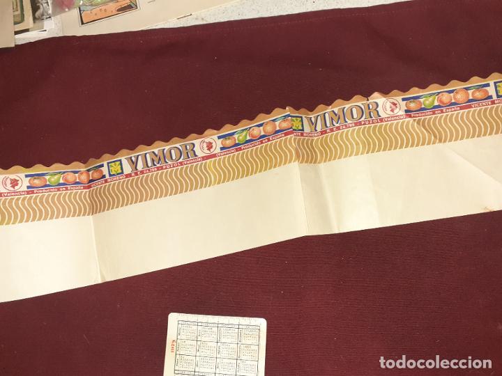 Otros Art&iacute;culos de Coleccionismo en Papel: VIMOR. Vicente Moreno. Puzol (Valencia) Antiguo envoltorio de frutas