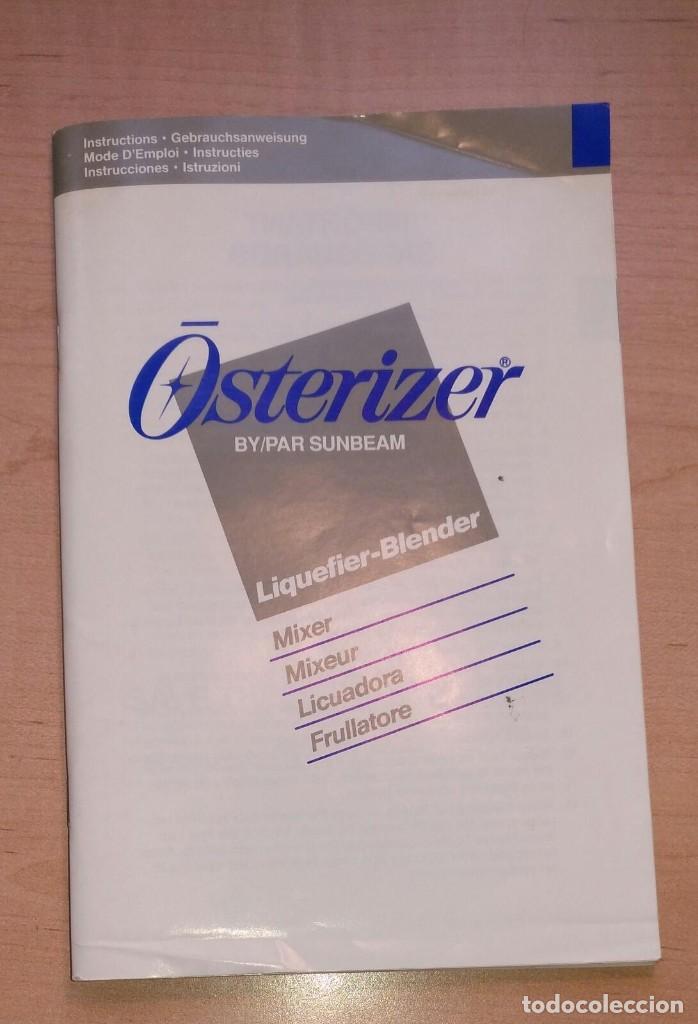Otros art&iacute;culos de coleccionismo en papel: Folleto / libreto - Conozca la licuadora - OSTERIZER Liquefier-Blender