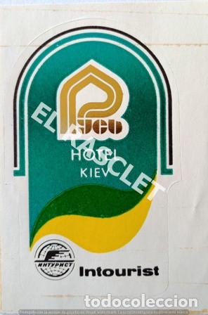 Paper Collecting Others: ANTIG&Uuml;O ADESIVO DEL HOTEL  KIEV