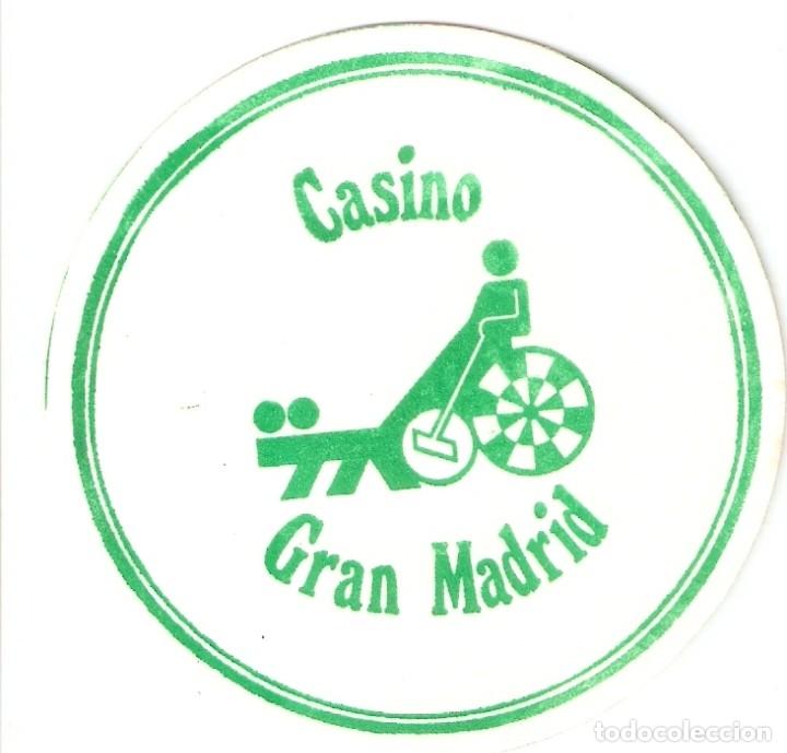 Otros art&iacute;culos de coleccionismo en papel: POSAVASOS CASINO GRAN MADRID