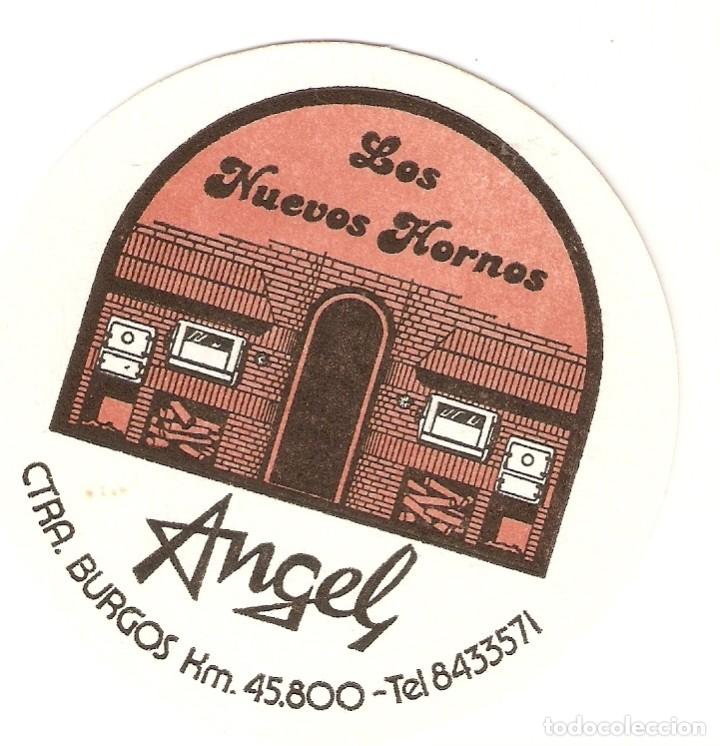 Otros art&iacute;culos de coleccionismo en papel: POSAVASOS LOS NUEVOS HORNOS - ANGEL - PEDREZUELA - MADRID