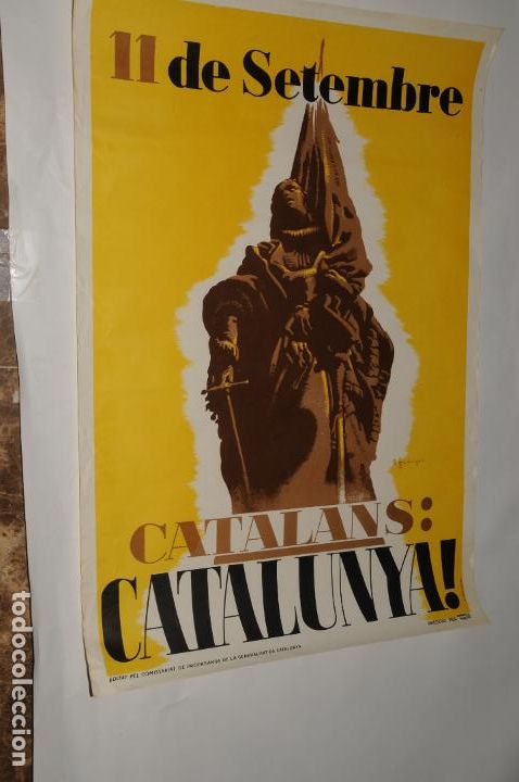 Otros art&iacute;culos de coleccionismo en papel: POSTER CATALUNYA (11 DE SETEMBRE)