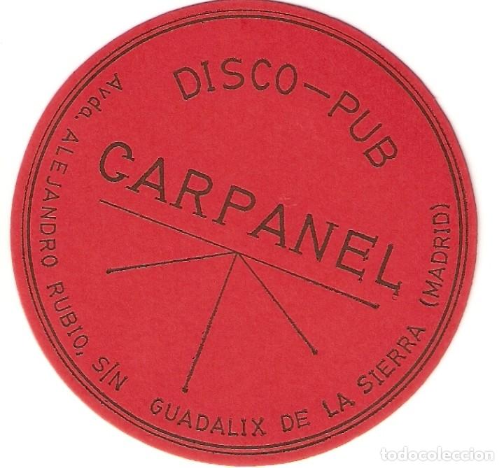 Otros Art&iacute;culos de Coleccionismo en Papel: POSAVASOS DISCO PUB CARPANEL