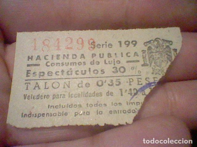 Otros Art&iacute;culos de Coleccionismo en Papel: ENTRADA CINE DELICIAS BLANCANIEVES Y AGARRAME ESE FANTASMA 10 JUN 1943 5,5 X 3 CMS APROX