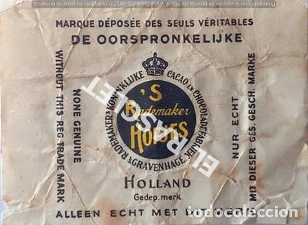 Collectionnisme Papier divers: ANTIG&Uuml;A ETIQUETA DE CARAMELOS  DE HOLANDA  -RADEMAKER HOPJES -