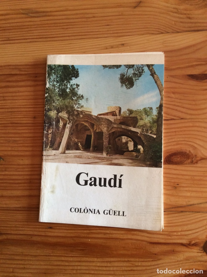 Otros Art&iacute;culos de Coleccionismo en Papel: Gaud&iacute; Colonia G&uuml;ell Beascoa Santa Coloma de Cervell&oacute; librillo guia