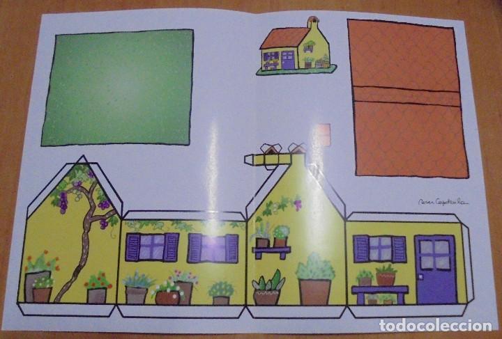 Outros artigos de papel: LAS TRES MELLIZAS, ROSER CAPDEVILA  LAMINA CASITA DE PAPEL