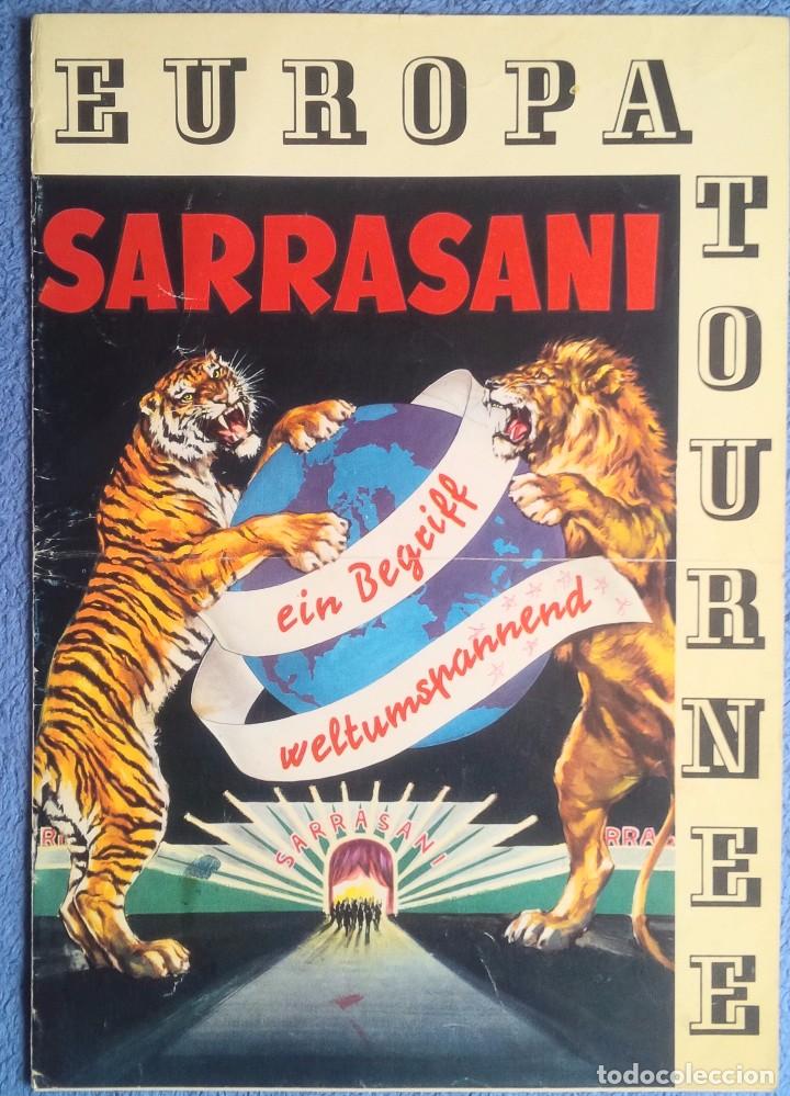 Otros art&iacute;culos de coleccionismo en papel: Programa del Circo Sarrasani. A&ntilde;os 60. - Foto 1
