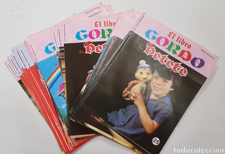 Otros Art&iacute;culos de Coleccionismo en Papel: Lote 37 portadas y contraportadas - libro gordo de petete - car179