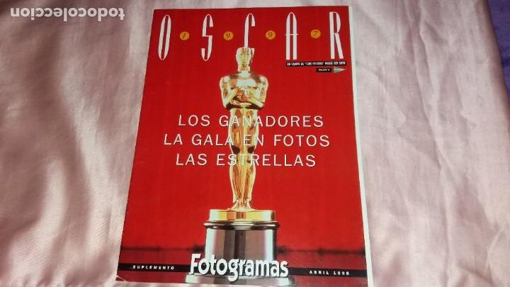 Otros Art&iacute;culos de Coleccionismo en Papel: oscars 1997-titanic-kim basinger-robin williams-etc-15 paginas clippings spain- ver fotos