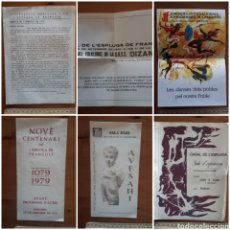 Otros Artículos de Coleccionismo en Papel: LOTE CASAL L'ESPLUGA DE FRANCOLÍ. Lote 199793930