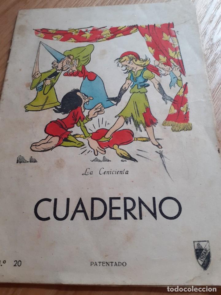 cuaderno escolar la cenicienta - Buy Other objects made of paper on  todocoleccion