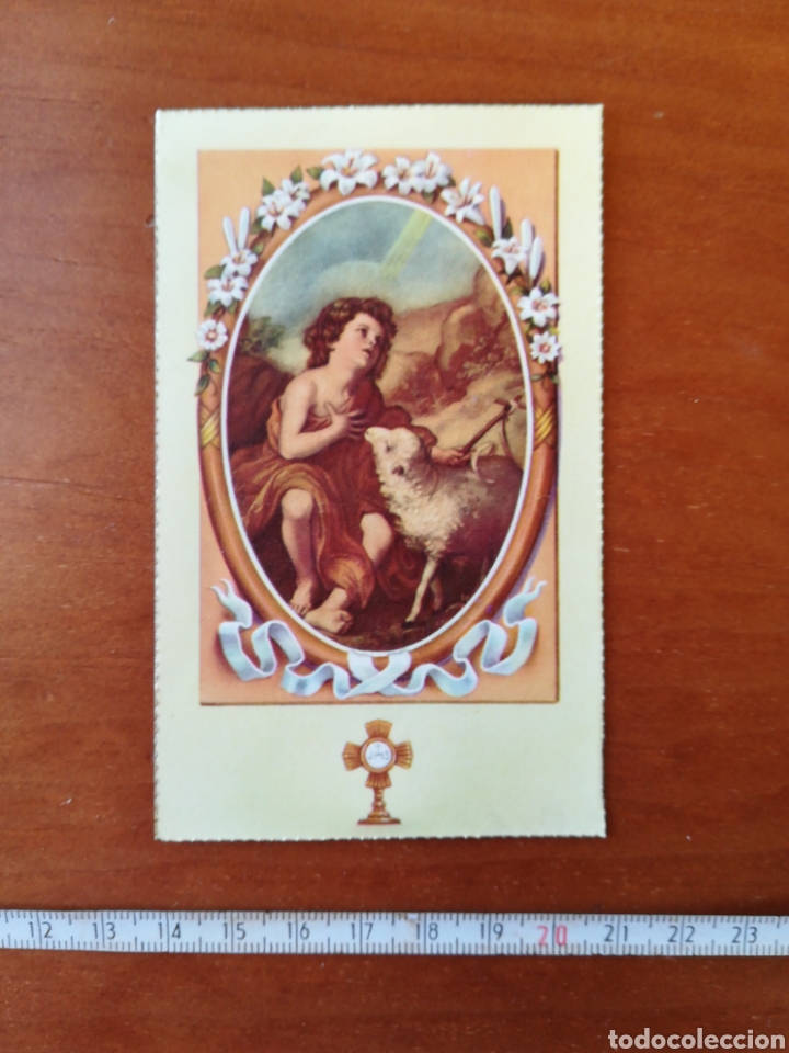 Collectionnisme Papier divers: Recuerdos comuni&oacute;n domingo Manuel monzon moreno 1959 telde gran canaria