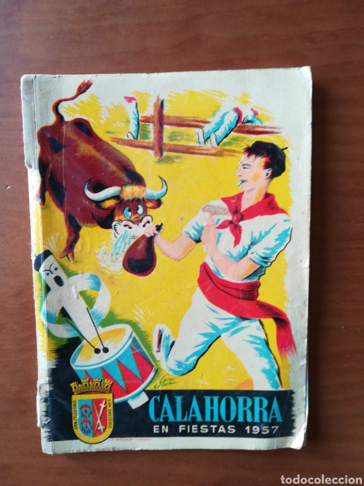 Otros art&iacute;culos de coleccionismo en papel: Programa fiestas calahorra 1957 - Foto 1
