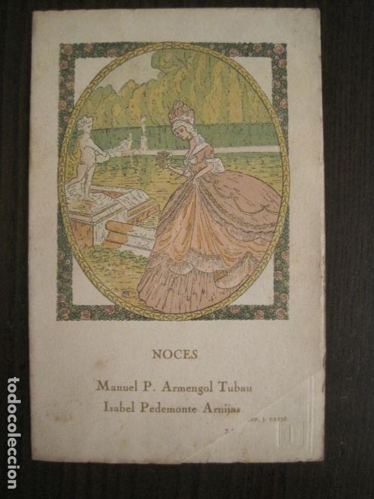Otros art&iacute;culos de coleccionismo en papel: MENU ANTIGUO-VER FOTOS-(V-19.616)