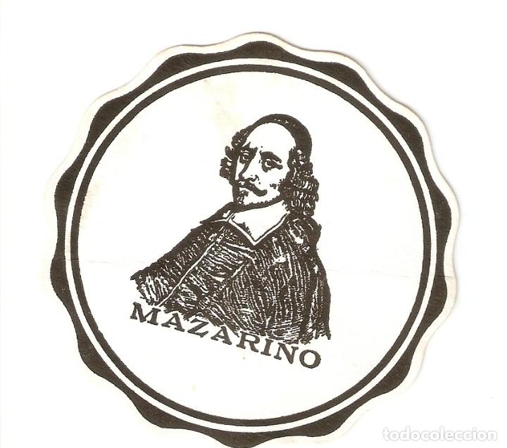 Otros art&iacute;culos de coleccionismo en papel: POSAVASOS MAZARINO