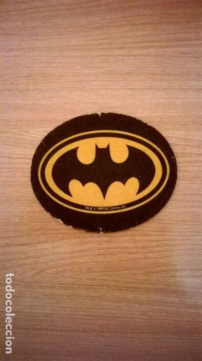 Otros Art&iacute;culos de Coleccionismo en Papel: Posavaso Batman 1989 DC Comics inc.