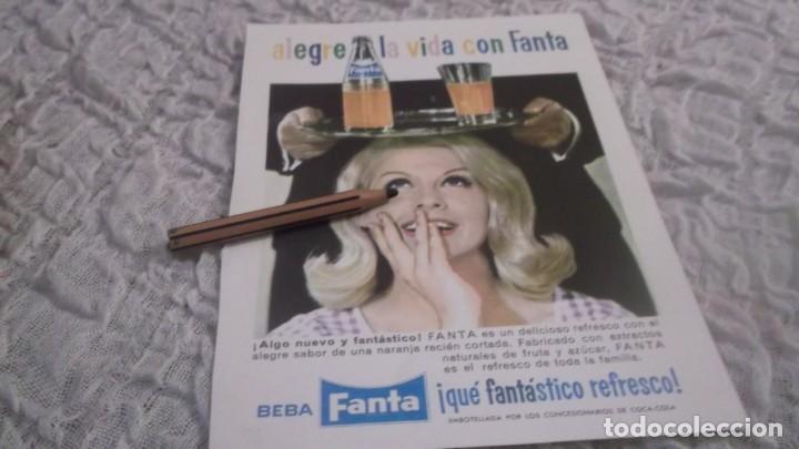 Otros Art&iacute;culos de Coleccionismo en Papel: RECORTE PUBLICIDAD A&Ntilde;O 1962 - FANTA - NARANJA QU&Eacute; FANT&Aacute;STICO REFRESCO