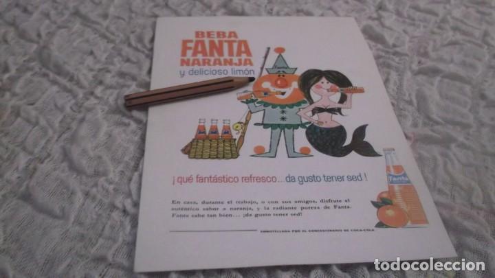Otros Art&iacute;culos de Coleccionismo en Papel: RECORTE PUBLICIDAD A&Ntilde;O 1963 - FANTA - NARANJA Y DELICIOSO LIM&Oacute;N