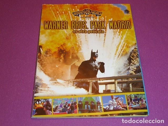 Outros artigos de papel: Guia desplegable Parque Warner Bros Madrid 2005