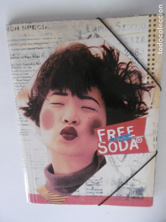 Otros Art&iacute;culos de Coleccionismo en Papel: CARPETA SOLAPAS - FREE SODA - AMBAR - SIN USAR