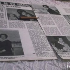 Otros Artículos de Coleccionismo en Papel: RECORTE AÑOS 60 - LA FAMOSA PRESENTADORA DE TV BLANCA ALVAREZ .POR HERRERO SAN MARTIN (FOTOS WAGNER). Lote 204188825