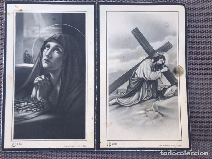 Paper Collecting Others: Tarjeta mortuoria C&aacute;ceres a&ntilde;os 40