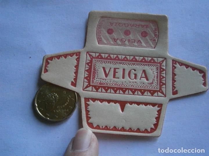 Altri oggetti di carta: &iexcl;&iexcl; CAJITA&iexcl;&iexcl; DE UNA VIEJA IMPRENTA&iexcl;&iexcl;CUCHILLAS,CASA&iexcl;VEIGA''&iexcl;&iexcl;A&Ntilde;OS 50,60,BUEN ESTADO&iexcl; ZARAGOZA&iexcl;&iexcl;