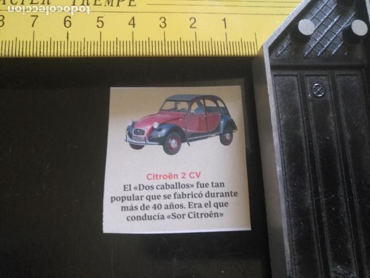 Otros Art&iacute;culos de Coleccionismo en Papel: RECORTE DE PRENSA O REVISTA - COCHE CITROEN 2 CV